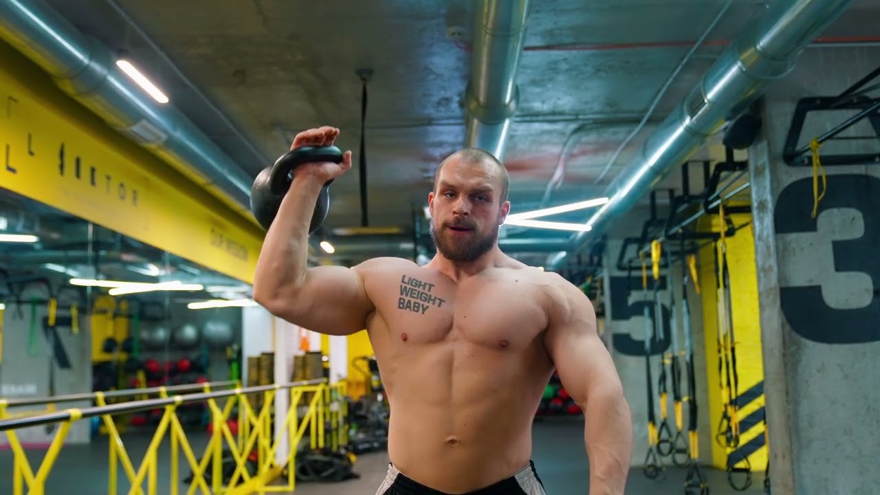 Kettlebell press