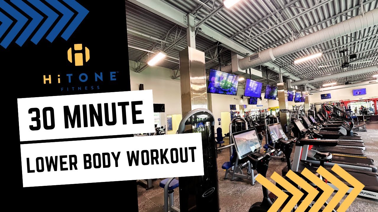 Lower Body Blast | 30-Minute Leg Workout with HiTONE Fitness