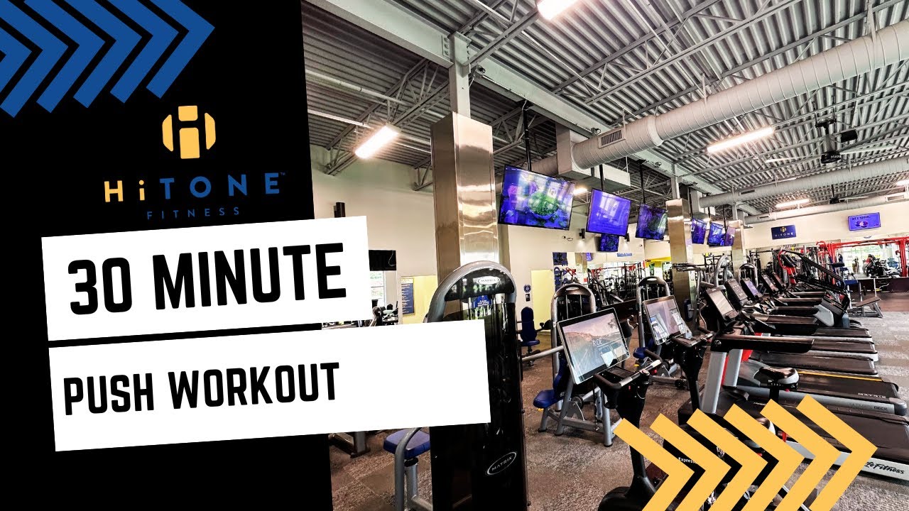30-Minute Push Workout | Build Strength with HiTONE Fitness