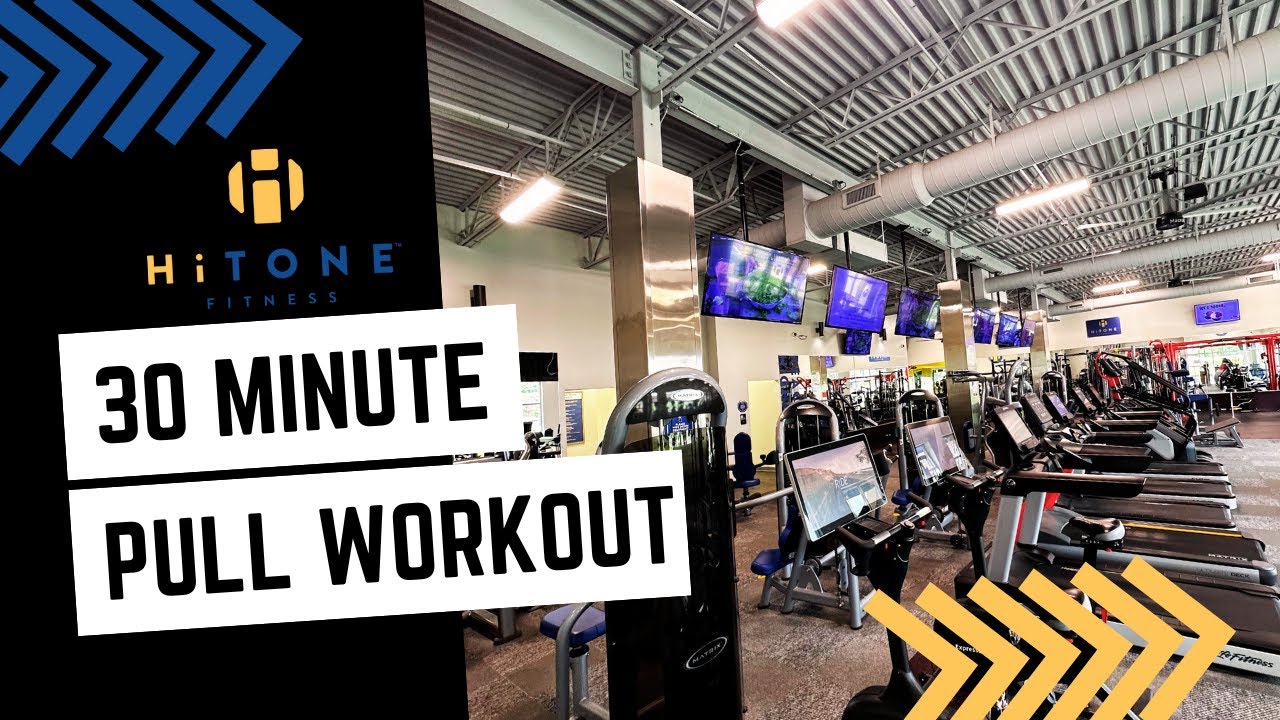 30-Minute Pull Workout | Strengthen Your Back & Biceps with HiTONE Fitness!