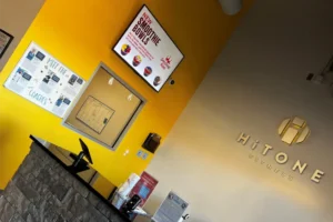 Front Counter of a Hitone Fitness Gym.