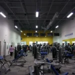 A room full of gym equipment.